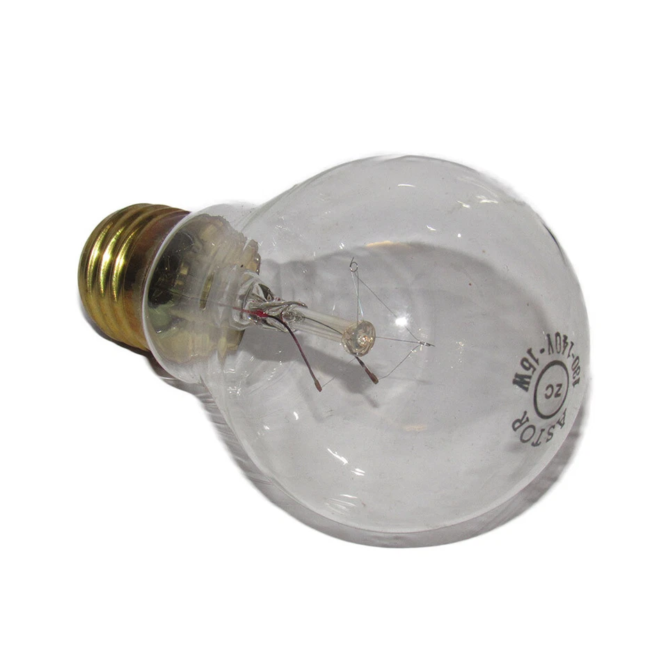 Lampadina SPECIALE ad incandescenza E27 Astor 15W 130V 140V