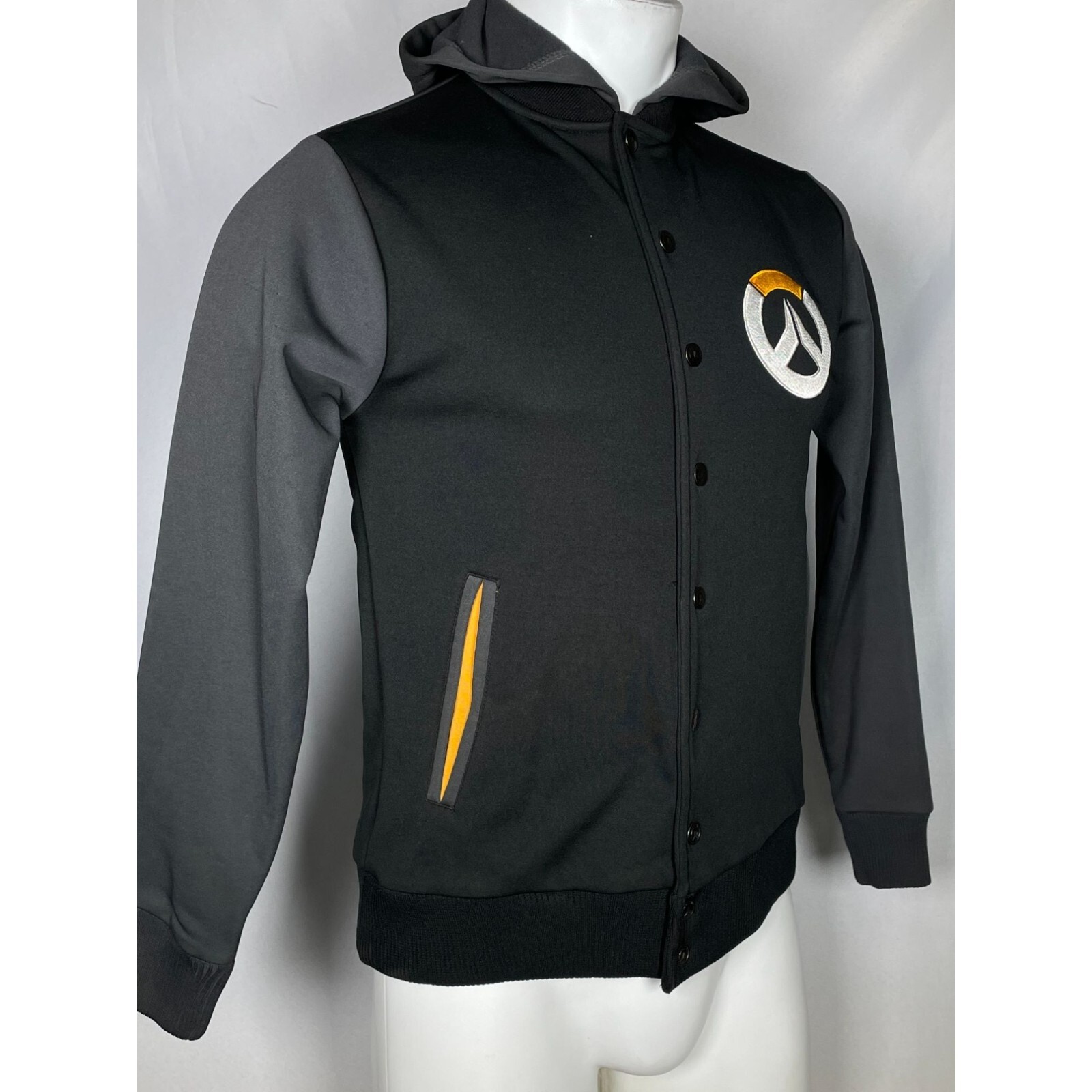 Overwatch Snap Button College Jacket Blizzard Ent… - image 10