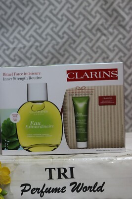 CLARINS set Clarins Aroma Eau Extraordinaire Parfumer Scent + Shower Milk + Pouc