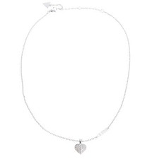 GUESS necklace Lovely Guess Necklace Rhodium