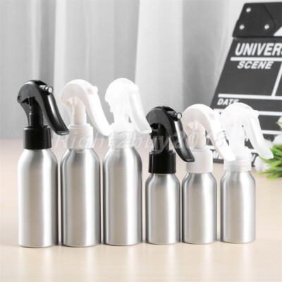 Small Mouse Spray Aluminum Bottle 50/100ml Empty Refillable