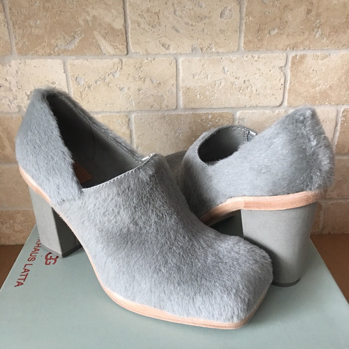 UGG COURT NOT GLOG ECKHAUS LATTA GREY GRAY TSCANA HIGH HEELS WOMEN