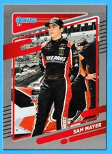 2022 Panini Donruss Racing Silver Parallel Sam Mayer #88