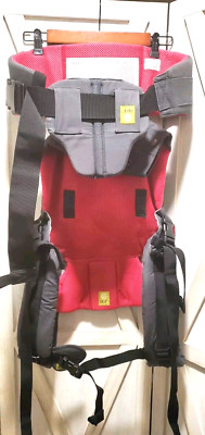 Lille Baby 6 In 1 all seasons Newborn-48 Months baby carrier Charcoal Berry Mesh