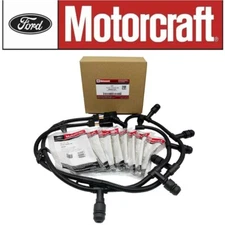 OEM Motorcraft ZD13 glow plug & Harness Kit For 04-10 Ford F250 6.0L Powerstroke