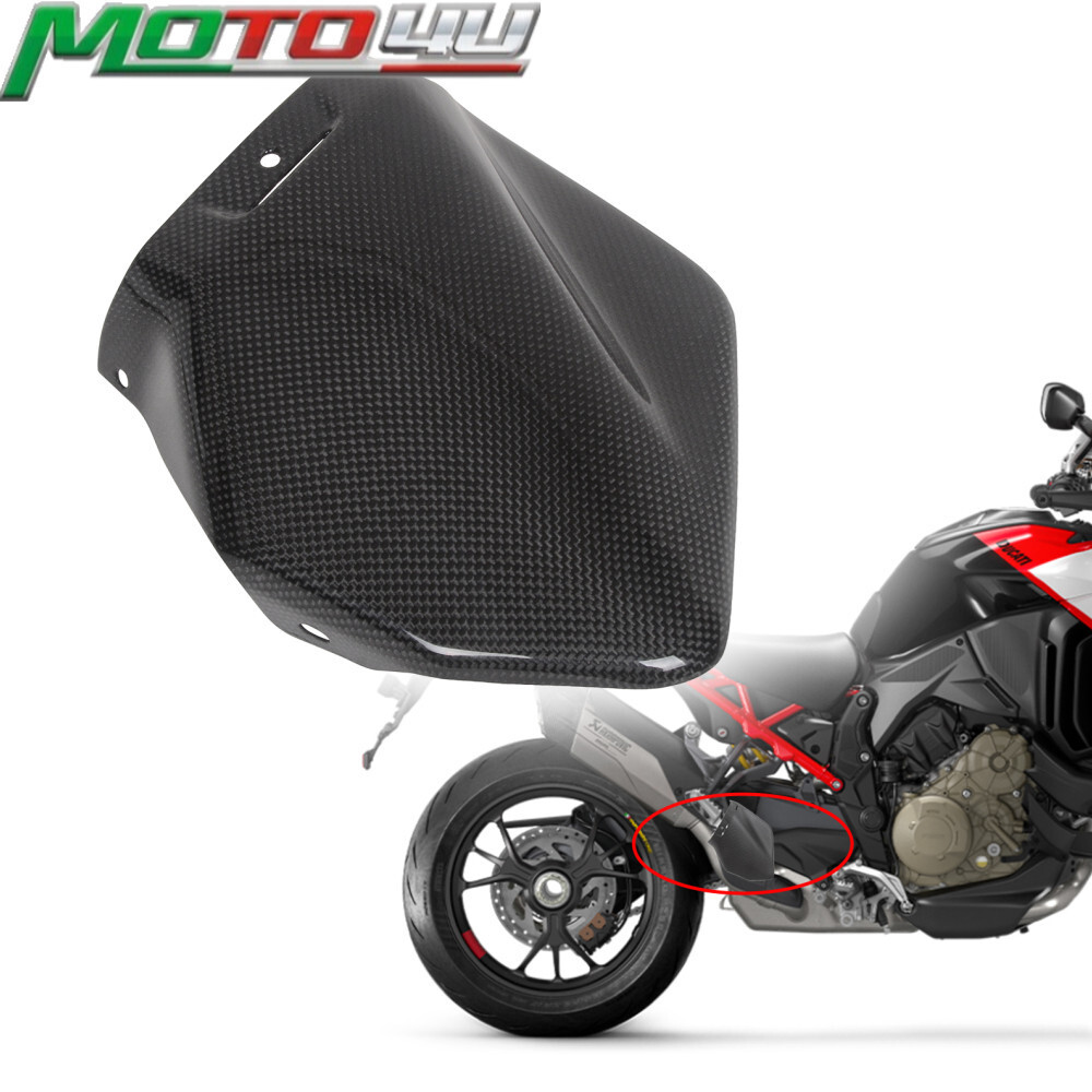 100% Carbon Fiber Exhaust Heat Shield For Ducati Multistrada 1200
