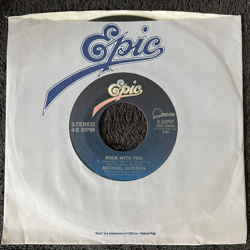 Michael Jackson – Rock With You 7'' US IMPORT 1979 CLEANED/TESTED NM VIDEO CLIP