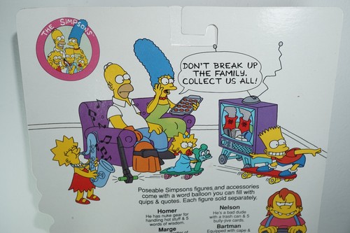 Mattel The Simpsons Marge Simpson figure Complete MOC Unpunched 1990 NEW ! - Picture 11 of 12