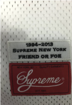 SUPREME Diamond Rib Football Top White M Box Logo camp cap kate