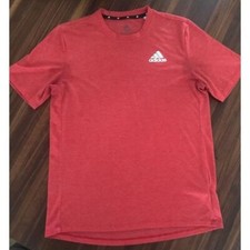 Adidas Mens Size S Red AEROREADY TShirt