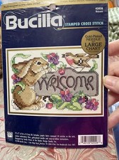 2 5x7 Stamped Cross Stitch Kits. See Pictures