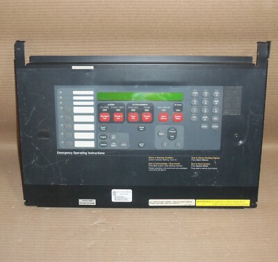 SIMPLEX 4100-9111 MAIN OPERATOR INTERFACE 4100 MASTER CONTROL PANEL FIRE ALARM