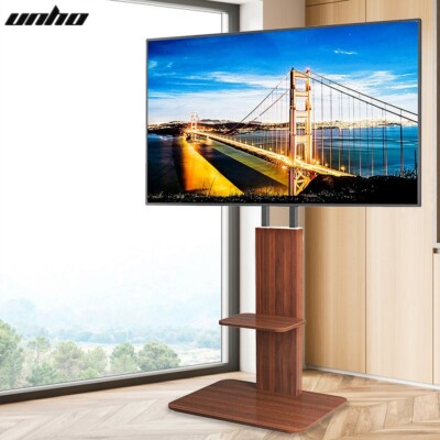 UNHO TV Ständer Holz TV Standfuß Halterung für 32-65 Zoll Sony LG Fernseher