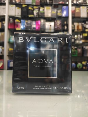 BULGARI AQUA Pour Homme Eau de Toilette 100 ml OFF PRODUCTION RARE VINTAGE 