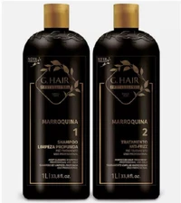 Original Moroccan Smoothing Keratin Treatment Kit (2 Steps) 33.8oz / 1L each