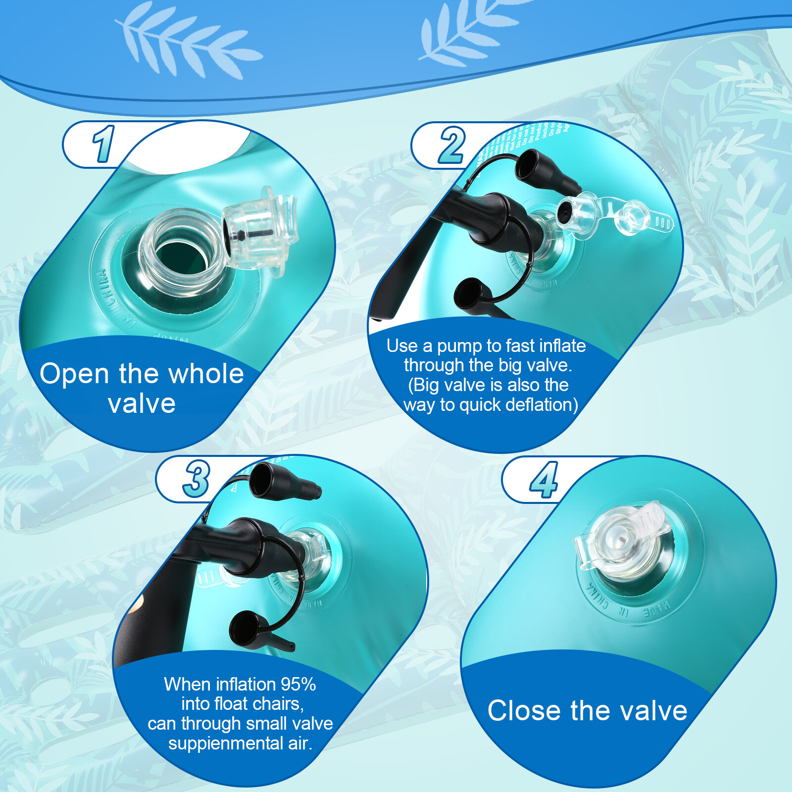 Floating Water Hammock Lounger Pool