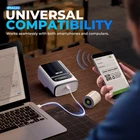 PM220 Bluetooth 2-Inch Portable Label Maker with Tape for Easy Printing