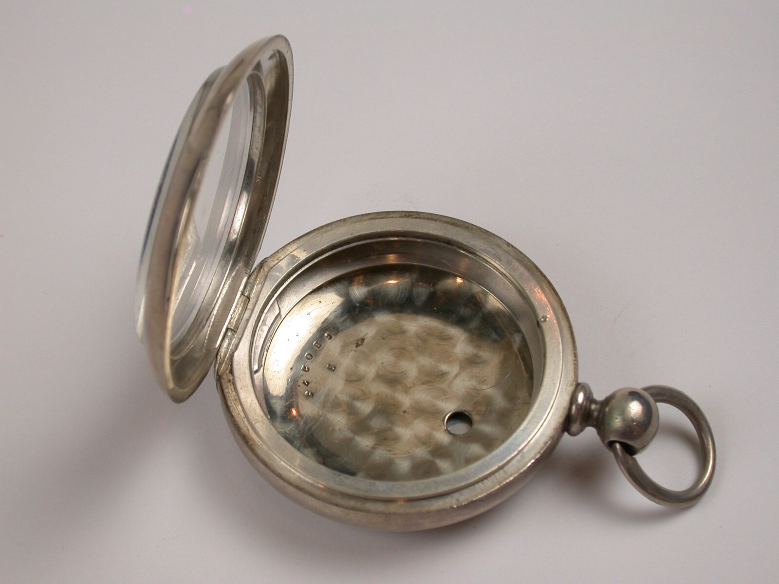 American 18 Size Hinged Key Wind & Set Coin Silver Pocket Watch Case eBay