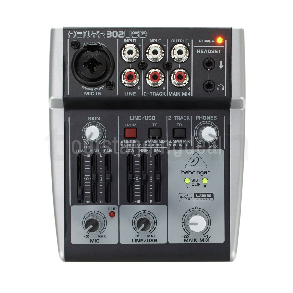 Behringer XENYX 302USB ミキサー Behringer | Product | XENYX 302USB