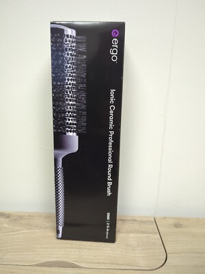  ERGO Styling Tools ER65 Ionic Ceramic Round Brush ''The Best Brush''
