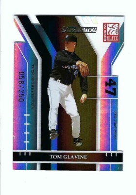 2004 Donruss Elite Tom Glavine 058/250 TOTC Mets #122 PWE