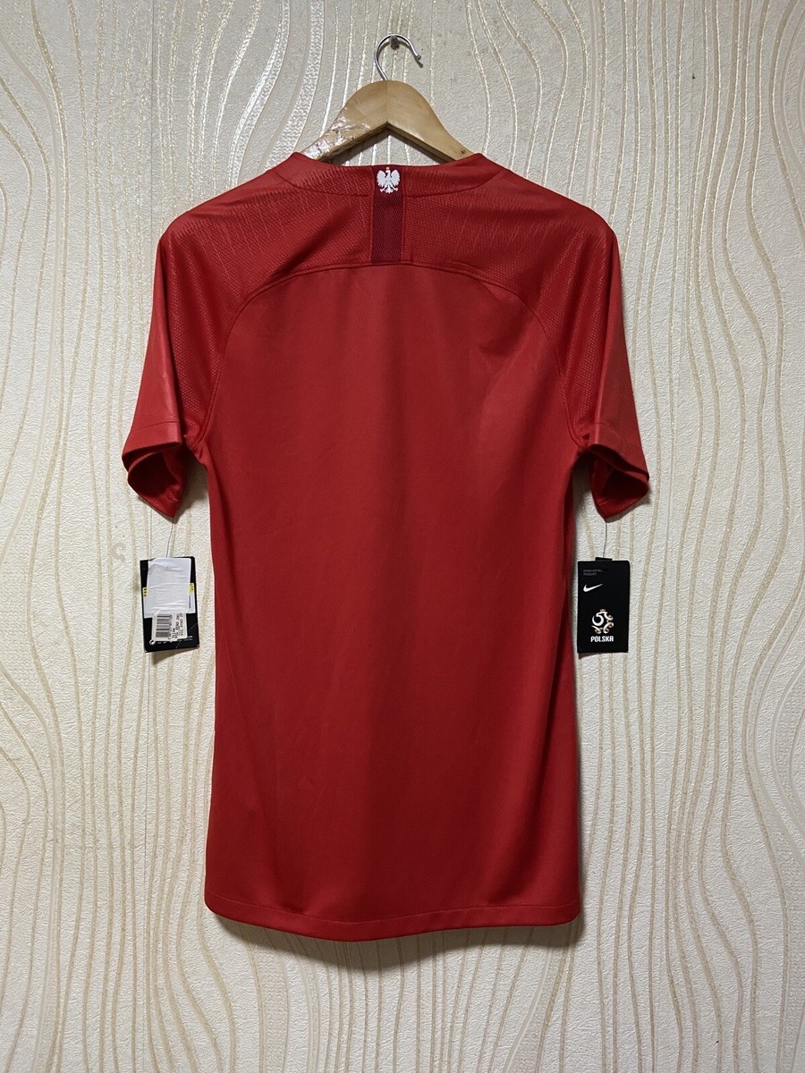 POLAND 2018 2019 AWAY FOOTBALL SHIRT SOCCER JERSEY NIKE 893892-611