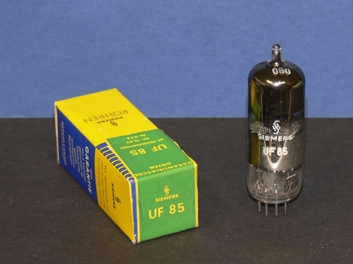 SIEMENS UF85 Vacuum Pentode Röhre Tube neu in OVP | eBay