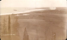 Vintage RPPC View Crescent City Bay California Real Photo Postcard 1910s 20s