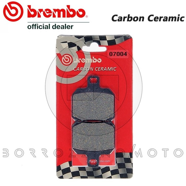 BremsbelÄGe Hinten Brembo Kohlenstoff Ceramic Peugeot City Star 125 2012-image