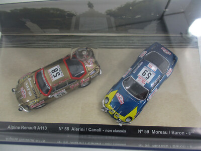 1/43 ALPINE RENAULT A110 1800 Rally Tour De Corse 1973 Jean Pierre