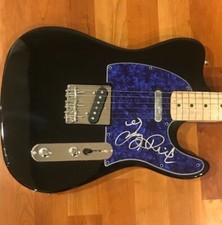 * TERRY REID * signed electric guitar * ROGUE WAVES * LED ZEPPELIN * PROOF * 3