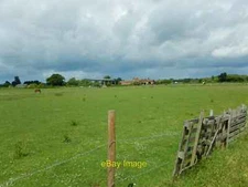 Photo 6x4 View across Horse Field to Manor Farm Windsor  c2017
