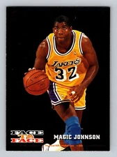 1993-94 NBA Hoops Face To Face Walt Williams, Magic Johnson #FTF8