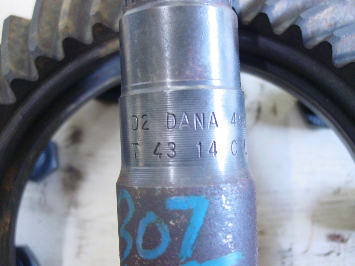 3.07 Jeep TJ ZJ Gears Dana 30 front axle ring pinion 43-14