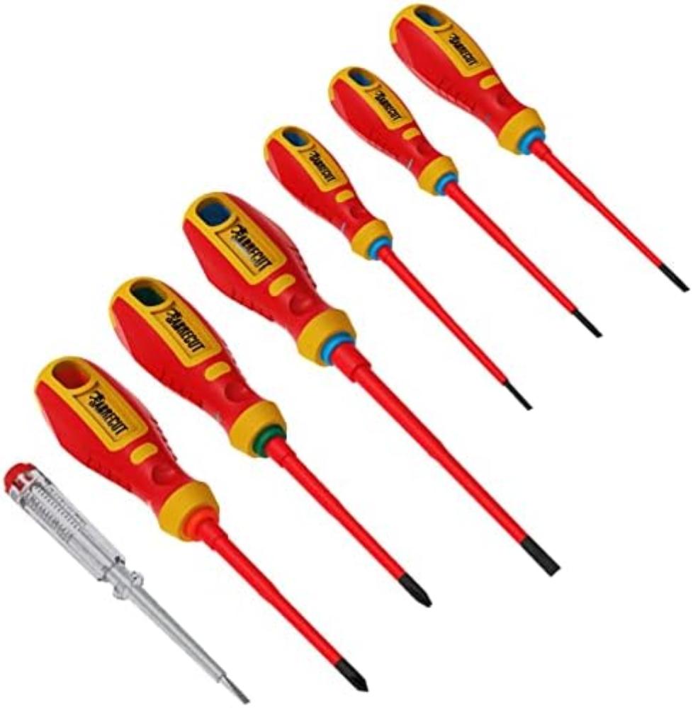 Set di cacciaviti da elettricista SabreCut SCVDE07A SlimDrive completamente isol