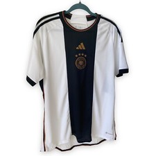 Germany Home Soccer Jersey 2022/23 World Cup 2022. New With Tags. SIZE L.