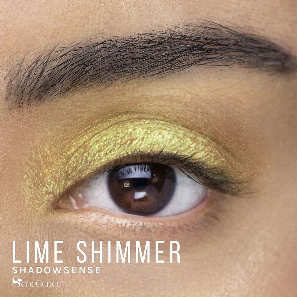 Lime Shimmer ShadowSense duo-chrome beige to lime green eyeshadow New sealed - Image 3 of 4