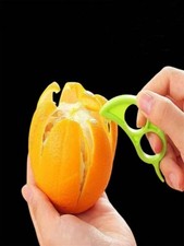 2/4/10pcs Plastic Orange Peelers Fruit Skin Remover Tool Kitchen Handy Peeler