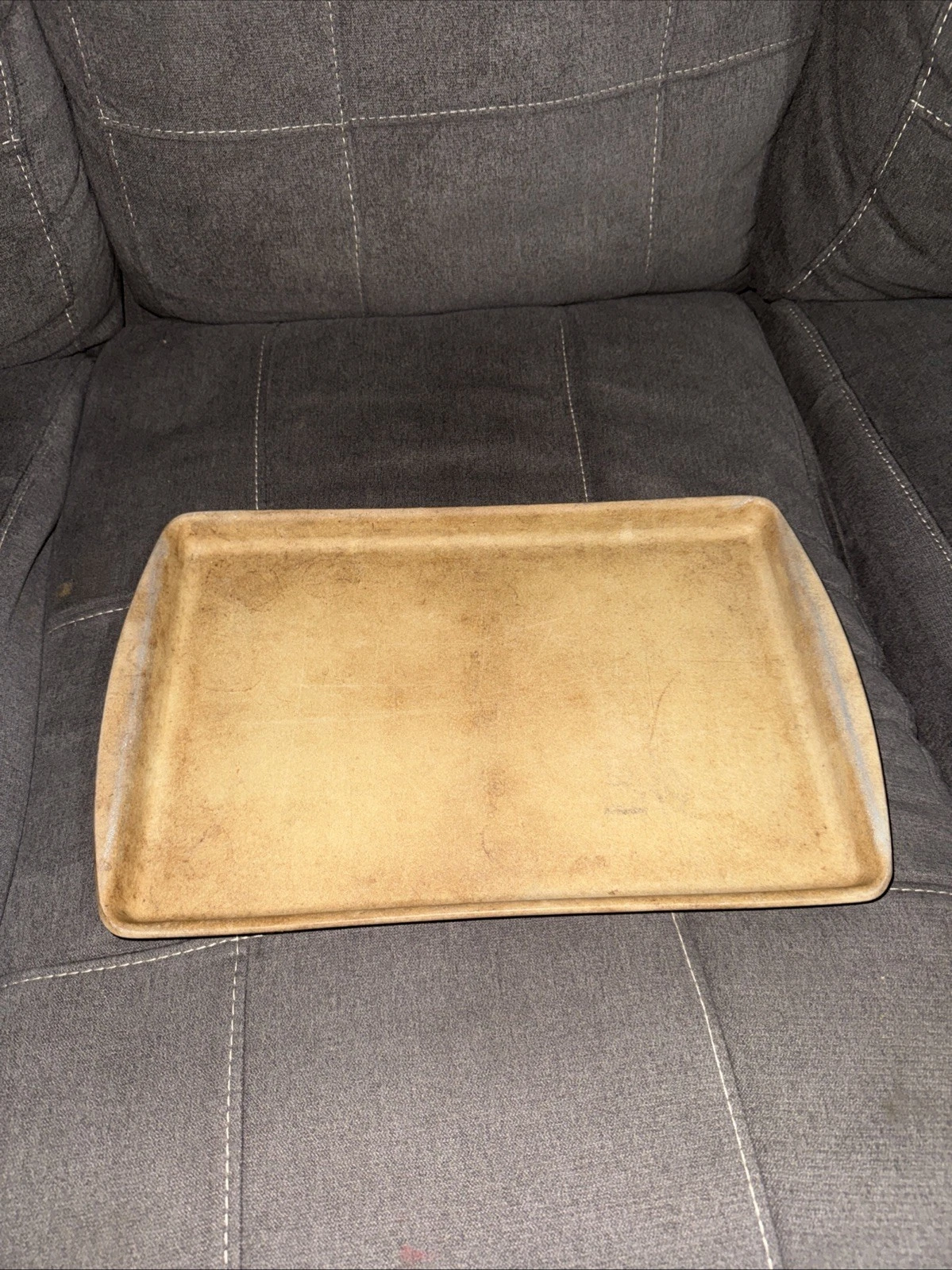 Pampered Chef Classic Large Bar Pan 11x17 Stone Jelly Roll Cookie Sheet