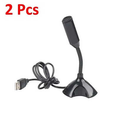 USB Mikrofon für PC Computer Desktop Laptop Standmikrofon Gaming Streaming Mic