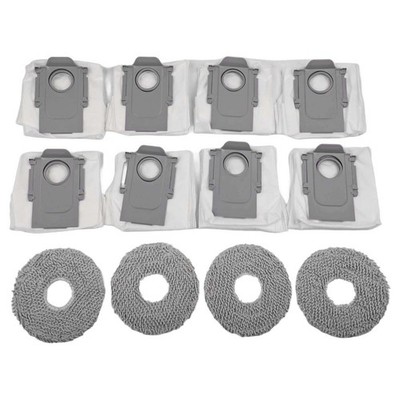 Essential Mop Cloth And Dust Bags For QV 35A QR 798 QR 598 Vacuum Accessories