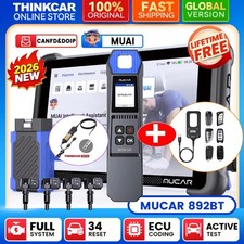 MUCAR 892BT AI Automotive Diagnostic Tool OBD2 Scanner KEY IMMO TPMS Programmer