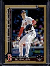 2025 Topps Update Walker Buehler Gold Border #/2025 Red Sox