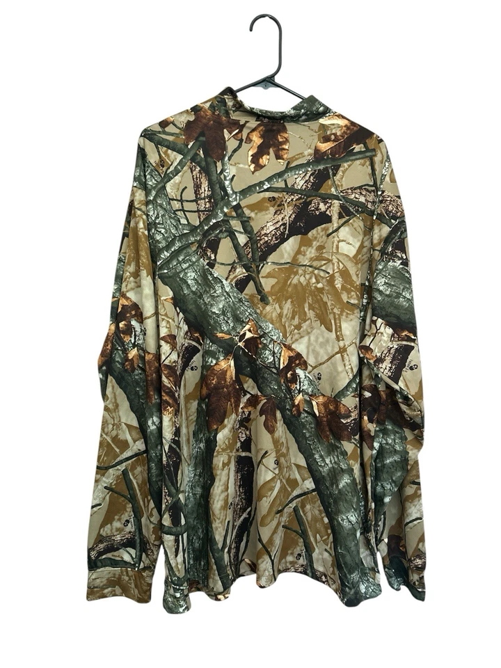 Outfitters Ridge Camo Long Sleeve Shirt Mens 2XL Fusion 3D Camo Hunting - Image 2 of 4