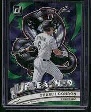 2026 Donruss Unleashed Green Laser Charlie Condon