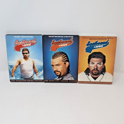 Eastbound & Down: Complete Seasons 1-3 First Second Third (DVD, 2009, 3 Sets)