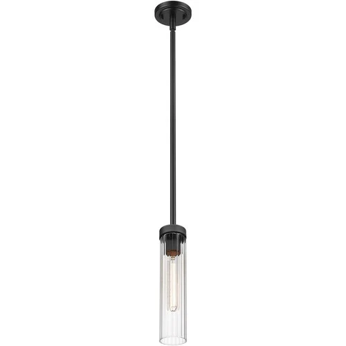 Z-Lite 740P-ROD-MB Beau 1 Light 4.75 inch Matte Black Pendant Ceiling Light - Picture 5 of 8