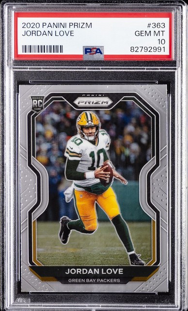 2020 Panini Prizm #363 Jordan Love PSA 10