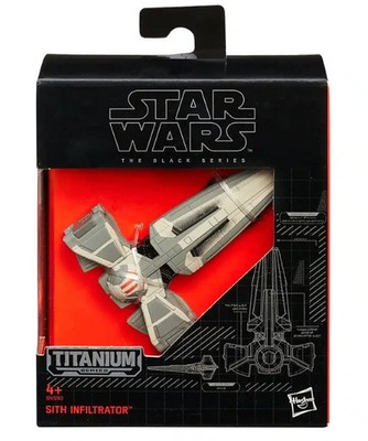 Hasbro Star Wars Black Series Titanium Series 21 Sith Infiltrator Die-Cast Neu