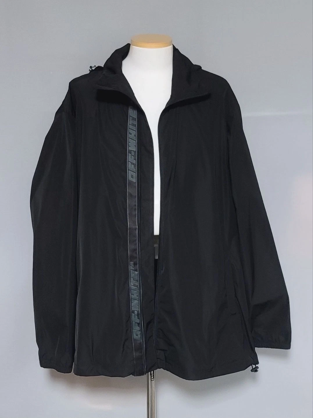 OFF WHITE Giacca con coulisse bianco sporco L 66022853